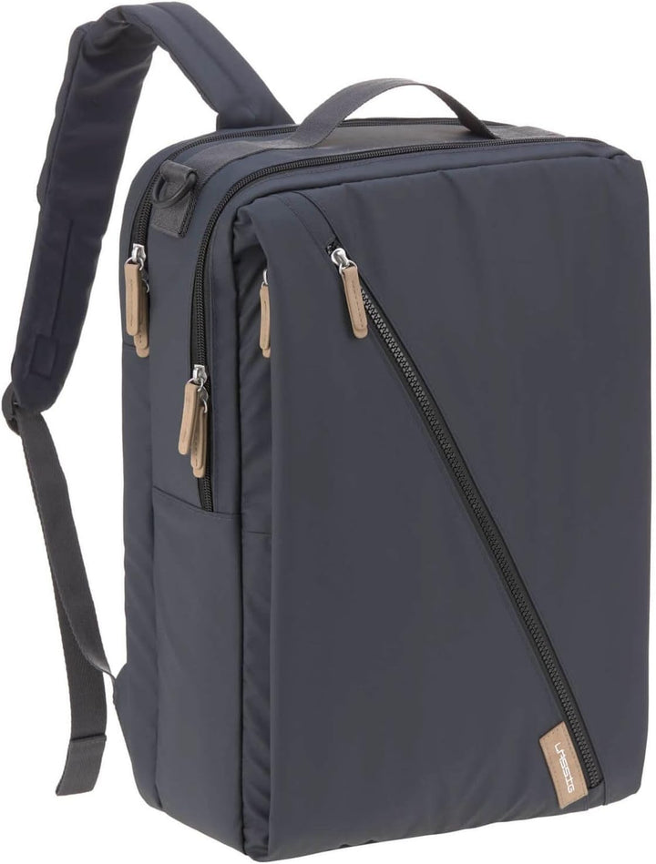 LÄSSIG Baby Wickelrucksack mit Wickelunterlage, Kinderwagenbefestigung, Flaschenwärmer wasserabweise