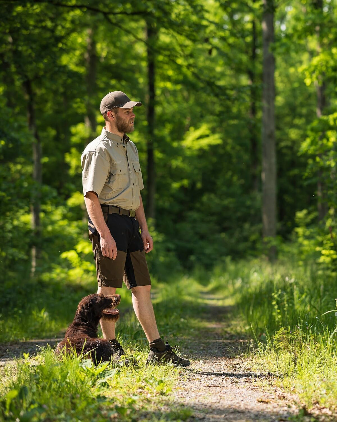 Deerhunter Strike Shorts - Dunkelgrün 48 Braun, 48 Braun