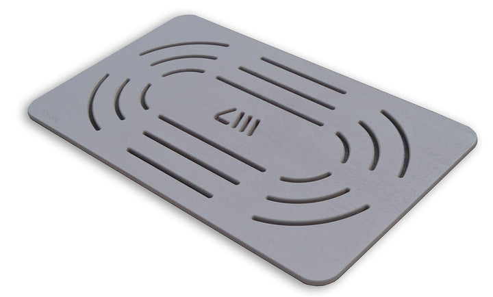 Castelmerlino Zubehör für die Dusche, Marine-Sperrholz, Taupe, 96 x 56 cm 96 x 56 Taupe, 96 x 56 Tau