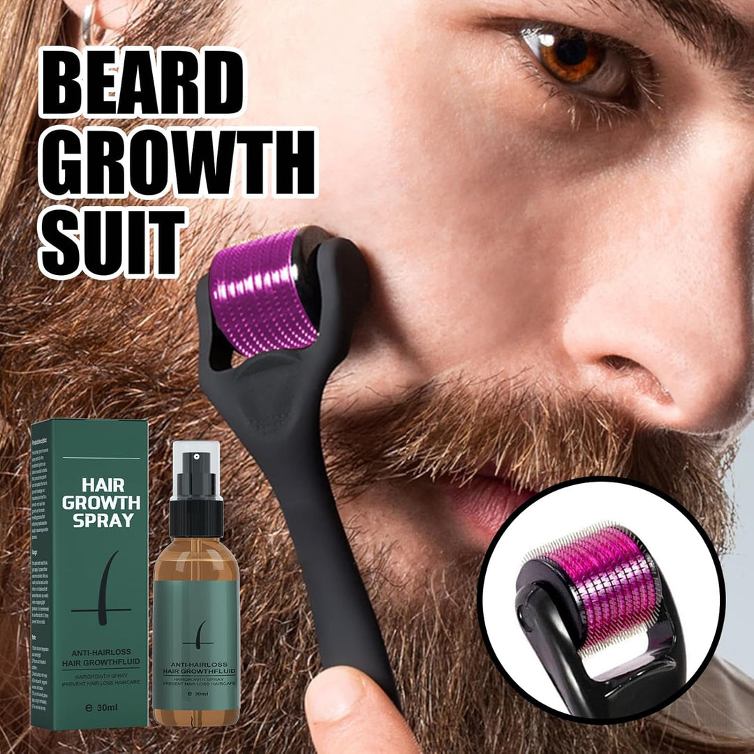 Pemarlis 30ml Haarwachstum Spray,Bartspray zur Bartpflege und Förderung des Bartwuchses,Bartwachstum