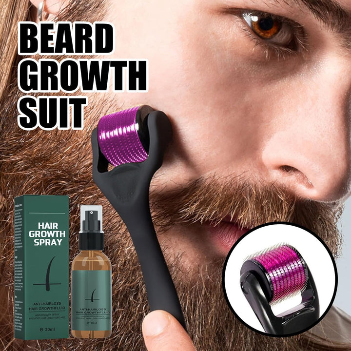 Pemarlis 30ml Haarwachstum Spray,Bartspray zur Bartpflege und Förderung des Bartwuchses,Bartwachstum