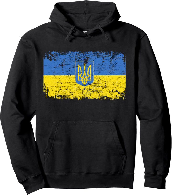 UKRAINE Flagge | Damen Herren Kinder UKRAINE Pullover Hoodie