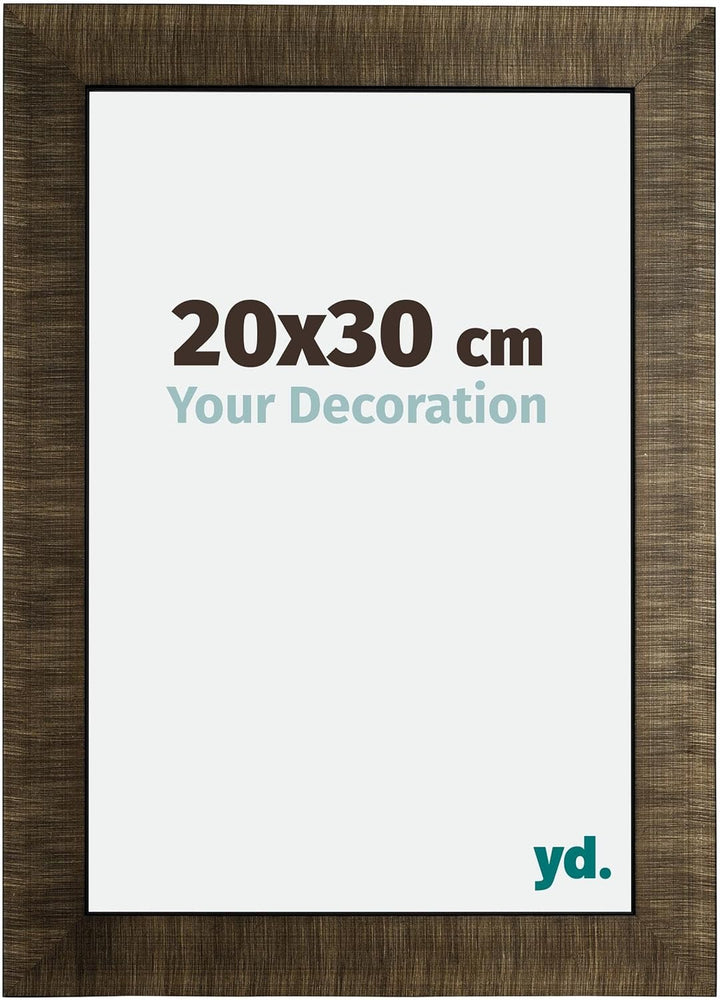 yd. Your Decoration - Bilderrahmen 20x30 cm - Bilderrahmen aus Holz mit Acrylglas - Antireflex - Aus