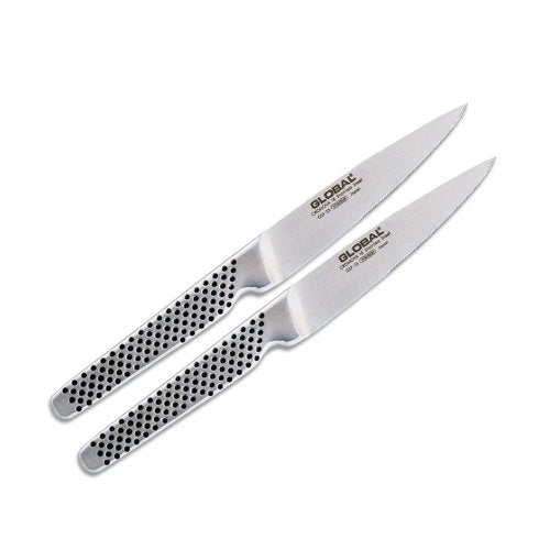 Global Steakmesser Set 2-teilig geschmiedet ID5621