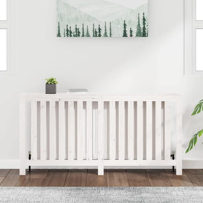 HOMIUSE 169x19x84 cm Heizkörperverkleidung Heizung Heizkörper Abdeckung Landhausstil Heizungsverklei