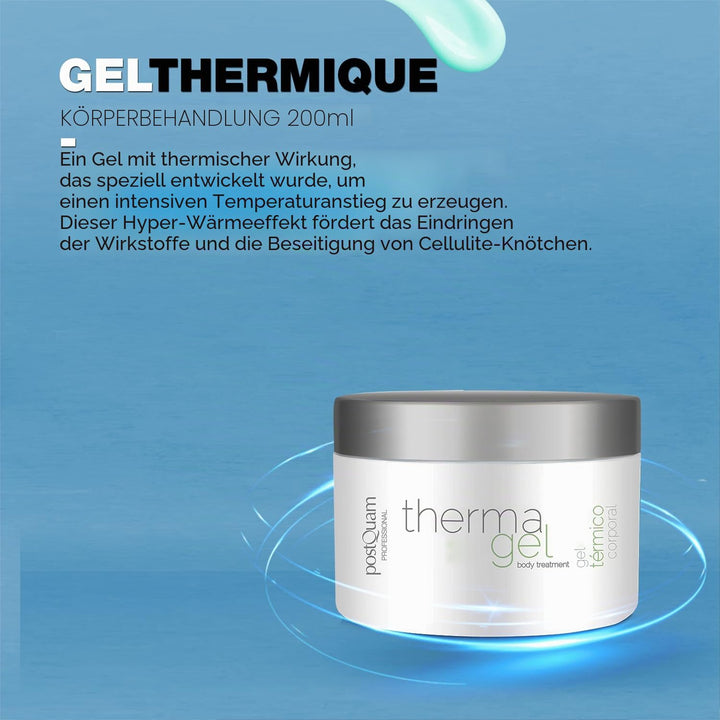 PostQuam - Thermal Anti-Cellulite Gel | Erhalten Sie Straffe Haut mit Wärmeeffekt Cellulite Reducer