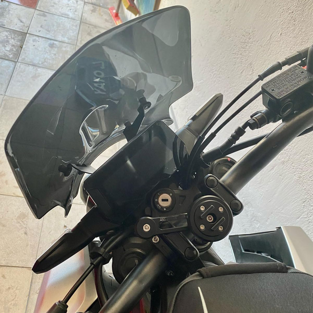 Midimttop für Ho-n-da CB125R CB300R CB 125R CB 300R 2020 2021 2022 2023 Doppel Blase Windschutz Sche