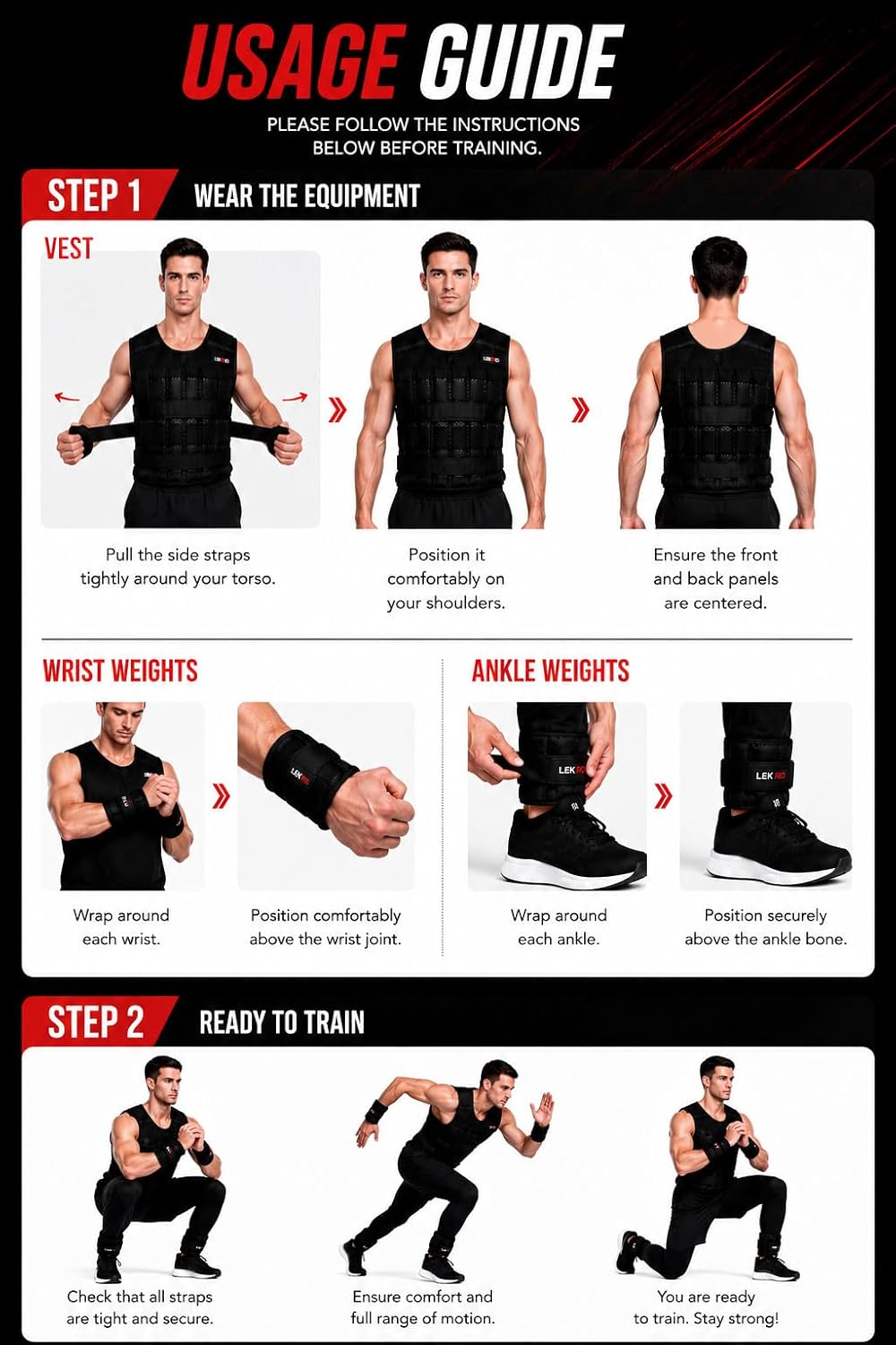 Verstellbare Gewichtsweste, 20 kg, Workout, Gewichtsweste, Training, Fitness, Gewichtsjacke für Männ