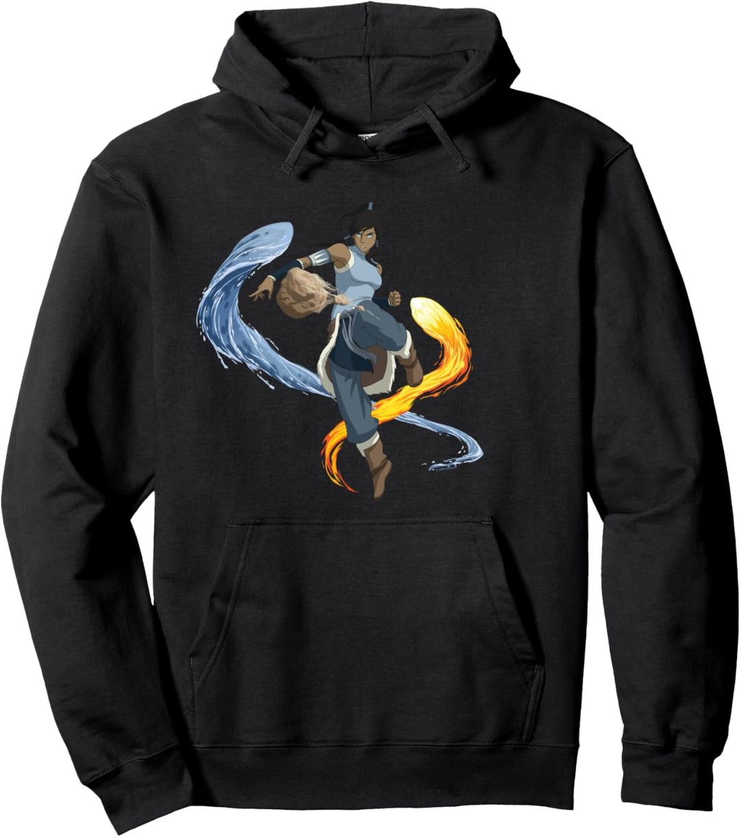 Avatar: Legend of Korra Bending Water, Fire and Earth Pullover Hoodie