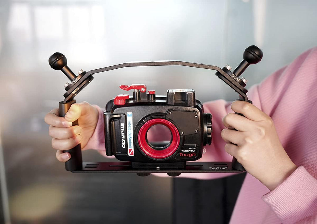 nitescuba Unterwasserkamera Griff Halterung Griff für GoPro Hero Unterwasser kameragehäuse Aluminium