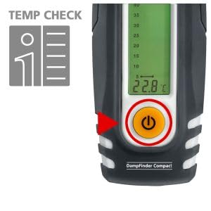 Laserliner DampFinder Compact Materialfeuchtemessgerät