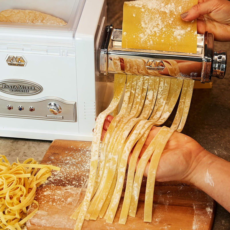 Pasta Fresca Marcato - Knetmaschine mit 3 Zubehörteile für Nudeln