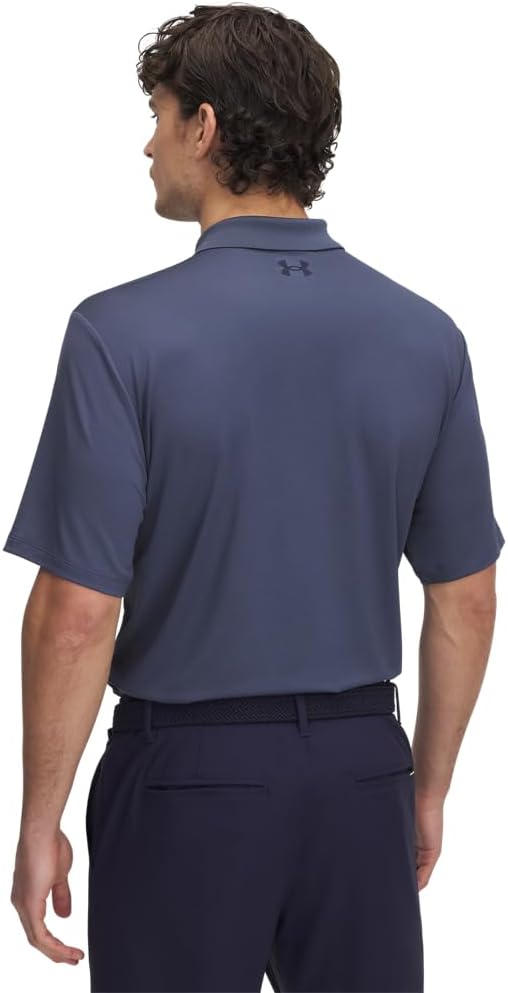 Under Armour Men's Matchplay Polo S (044) Downpour Gray / Midnight Navy, S (044) Downpour Gray / Mid