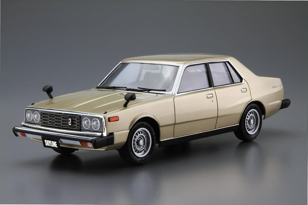 1979 Nissan Skyline 2000 GT ES HGC211 1:24 Model Kit Bausatz Aoshima 054215