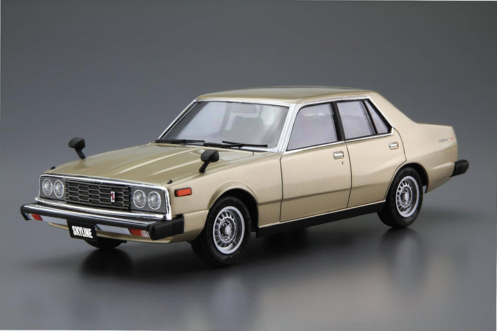 1979 Nissan Skyline 2000 GT ES HGC211 1:24 Model Kit Bausatz Aoshima 054215