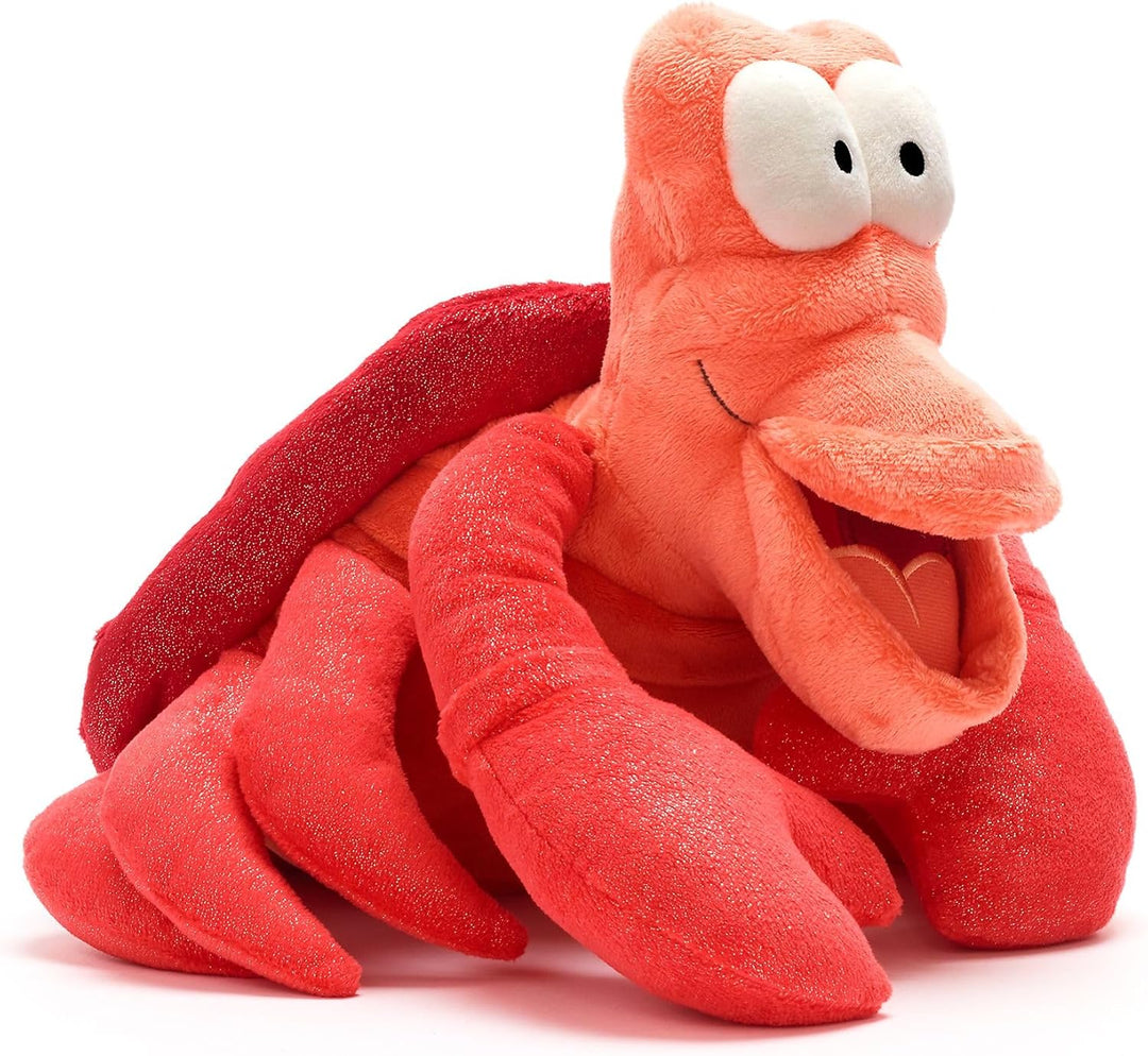 Disney Store Offizieller Sebastian Mittelgrosses Plüschtier, Arielle, die Meerjungfrau, 27cm, Kusche