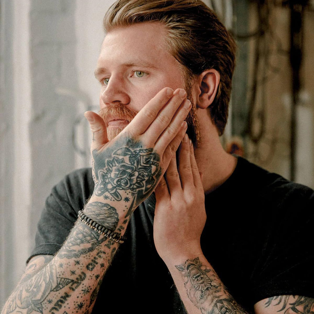 Bartpflege Set für Männer - Brooklyn Soap Company Beard Essentials Bundle - mit Bartöl 50 ml & Barts
