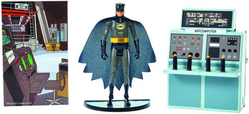 1966 BATMAN TV SERIES TO THE BATCAVE ACTIONFIGUR SET