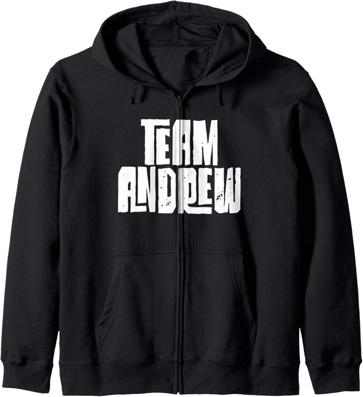 Team Andrew Sohn Papa Ehemann Enkel Sport Familie Gruppe Kapuzenjacke