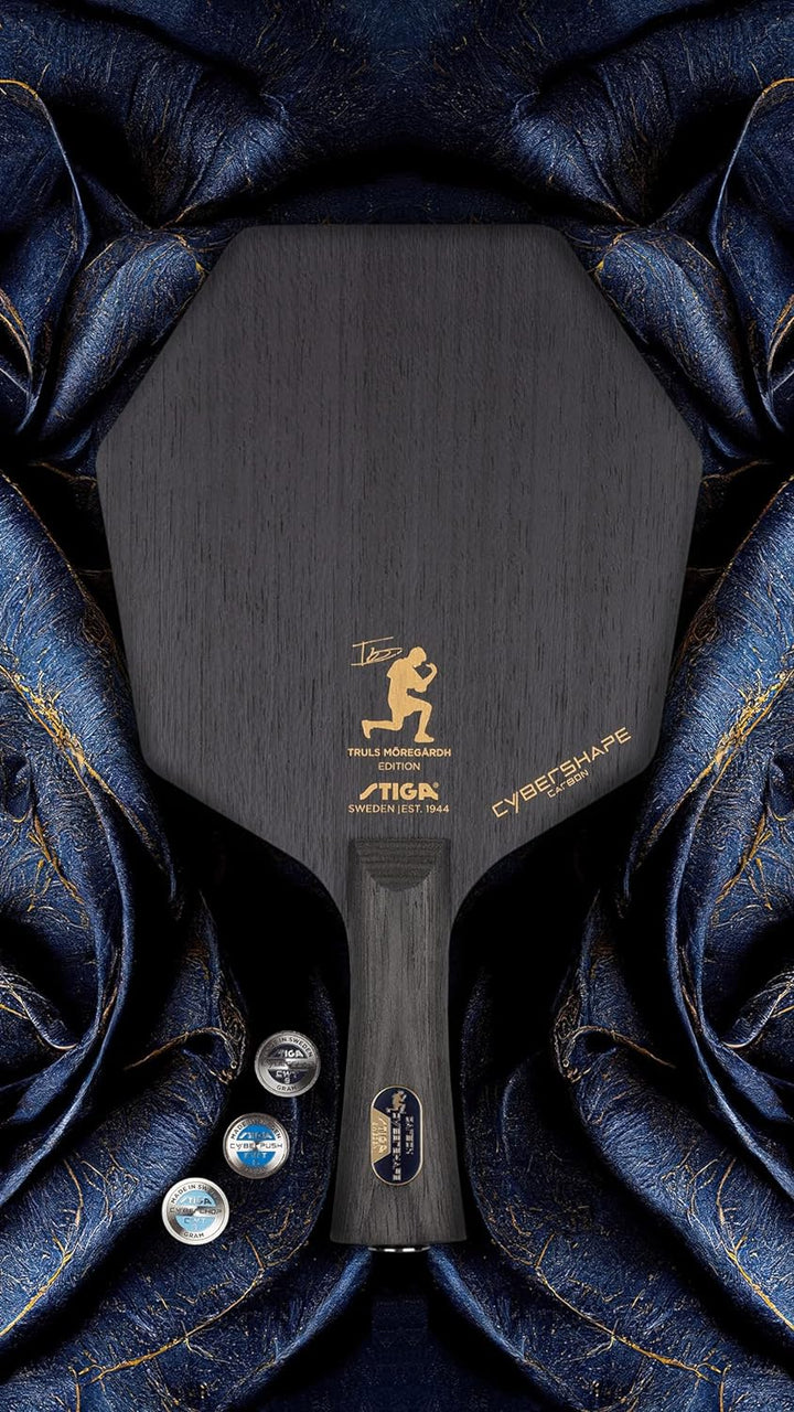 Stiga Tischtennisholz Cybershape Carbon CWT Truls Edition Classic Gerade, Classic Gerade