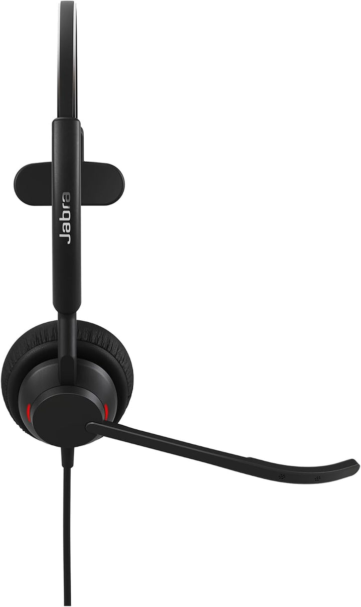Jabra Engage 50 II schnurgebundenes Mono-Headset mit Link Call Control, geräuschunterdrückender 3-Mi
