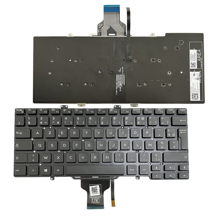Gintai Azerty Teclado francés für Dell Latitude 7400 7410 5400 5401 5410 5411 3400 VTHGH 0VTHGH V5H1