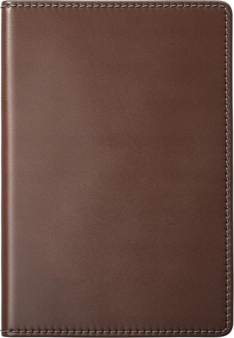 NOMAD Passport Wallet Traditional Reisegeldbörse aus Echtleder zum Verstauen von Geld, Bankkarten un