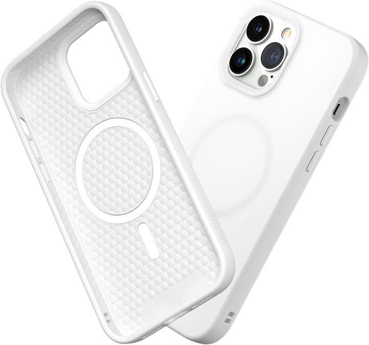 RhinoShield Case kompatibel mit [iPhone 13 Pro Max] | SolidSuit - MagSafe-kompatibel -Stossdämpfende