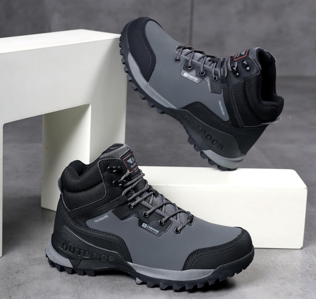 ARRIGO BELLO Winterschuhe Herren Winterstiefel Schneestiefel Warm Gefütterte Stiefelette Arbeitsschu