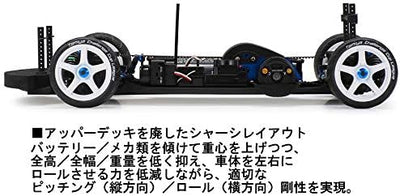 Tamiya 58693-1:10 RC TA08 Pro Chassis Kit, ferngesteuertes Auto/Fahrzeug, Modellbau, Bausatz, Hobby,