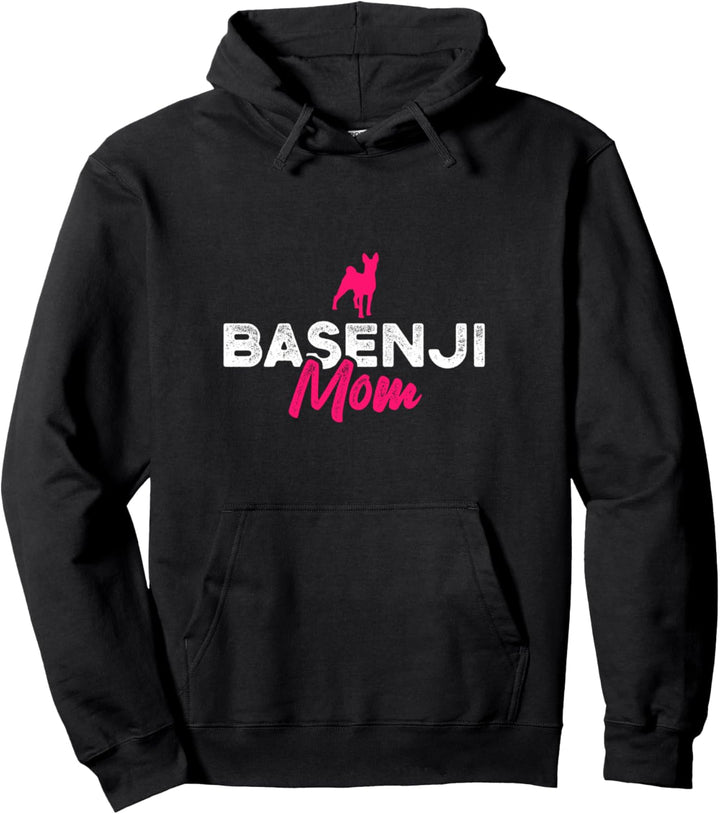 Basenji Mom Pullover Hoodie