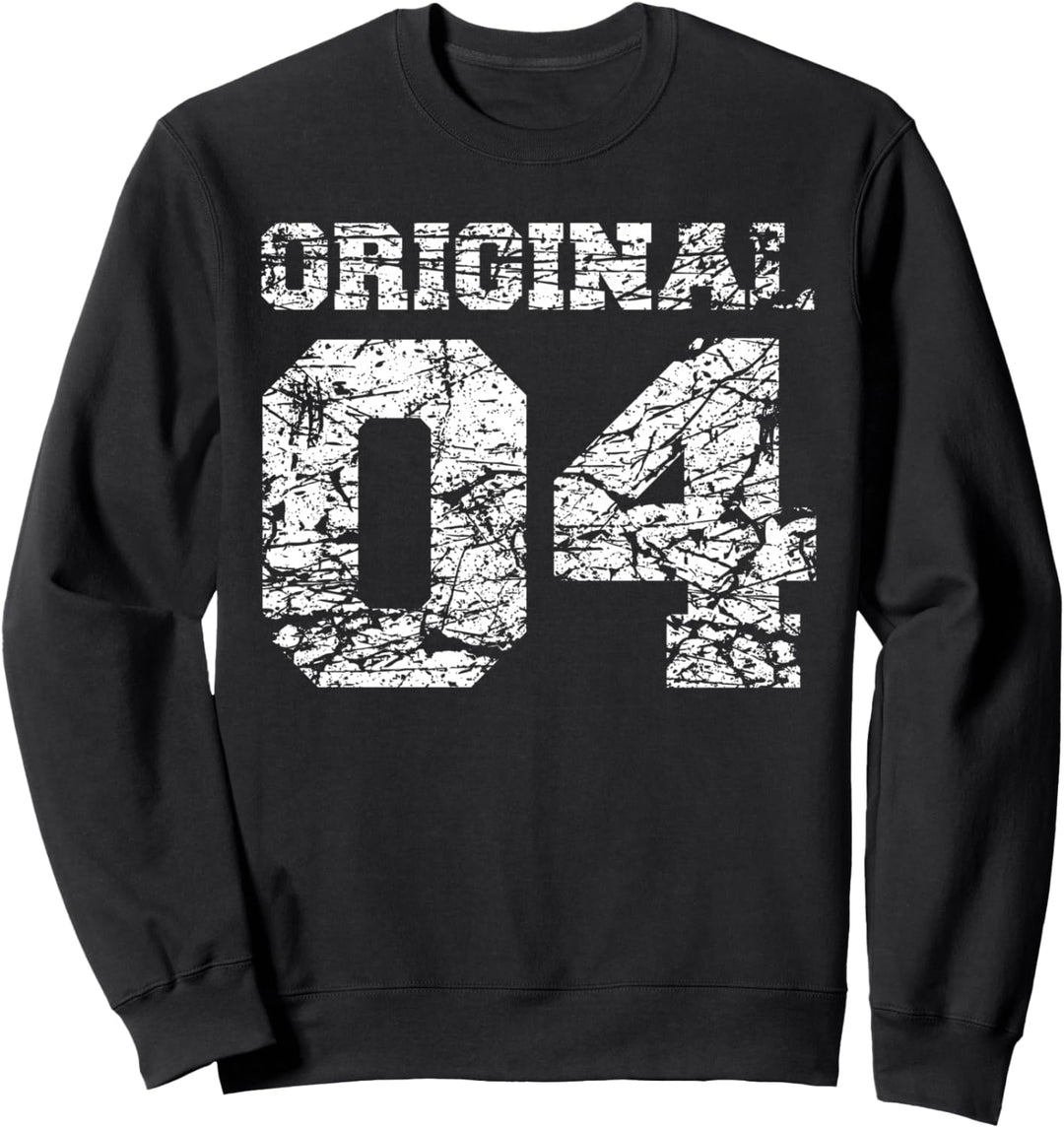 20. Geburtstag Mann Frau 20 Jahre 2004 Deko Lustig Geschenk Sweatshirt