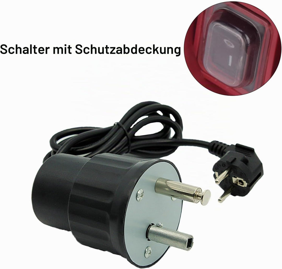 GAESHOW Grillmotor FD801B ABS Barbecue Rotator Motor Grill Elektrische Maschine Outdoor BBQ Werkzeug