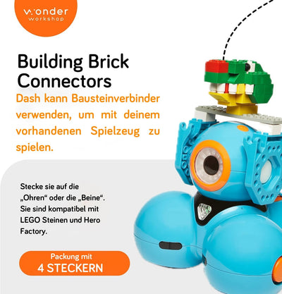 Wonder Workshop Dash Robot Wonder Pack – Coding Robot Educational Bundle for Kids 6+ – Free STEM App
