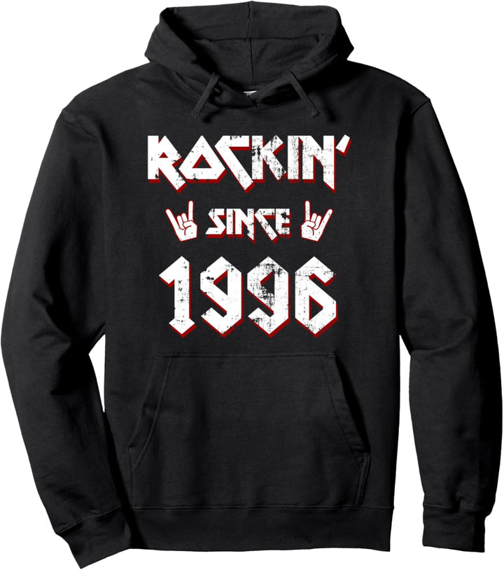Rockin Since 1996 26 Jahre Alt Geburtstagsgeschenk Pullover Hoodie