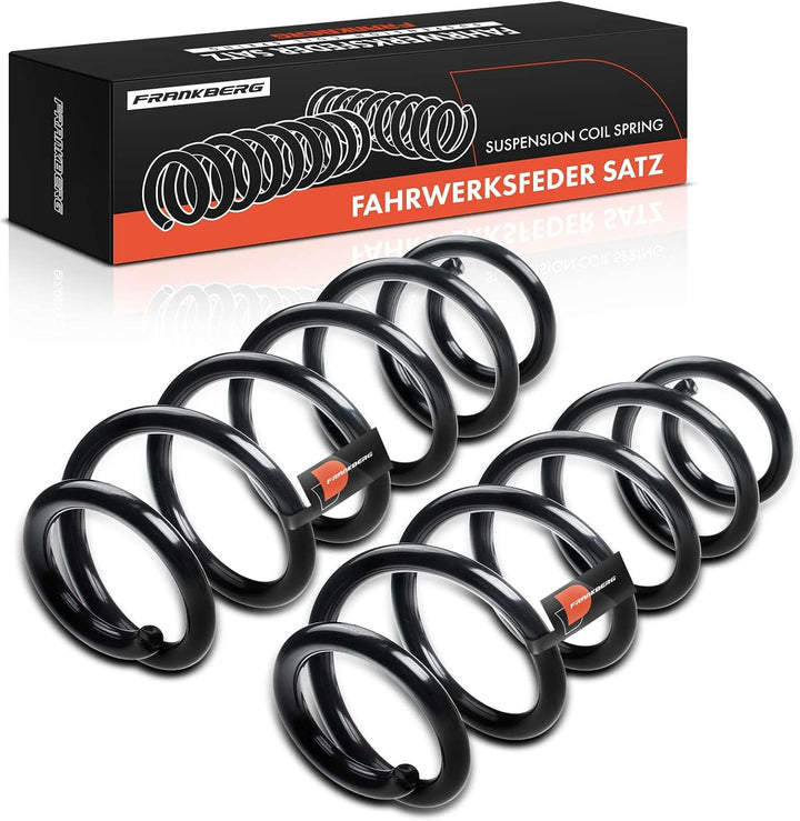 Frankberg 2x Federn Fahrwerksfeder Hinterachse Kompatibel mit SX4 EY GY 1.6L 1.9L 2006-2021 Sedici F
