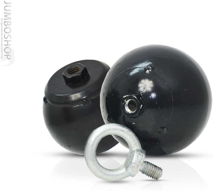 HOLZBRINK 130mm Kaminbesen FEDERSTAHL + Zuggewicht - Kehrbesen Zugbesen Russbesen Schornsteinfeger B