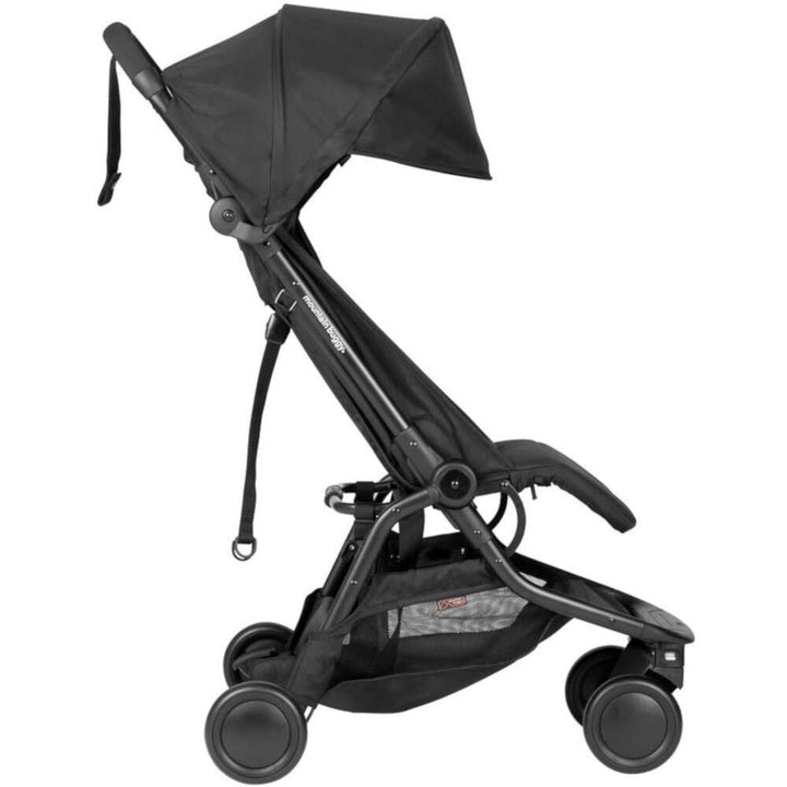 Mountain Buggy Nano V3 (2020+) Kinderwagen in der Farbe black inkl. Reisetasche
