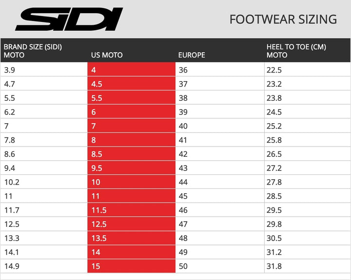 Sidi Herren Mag-1Onroad shoes 43 EU Black White, 43 EU Black White