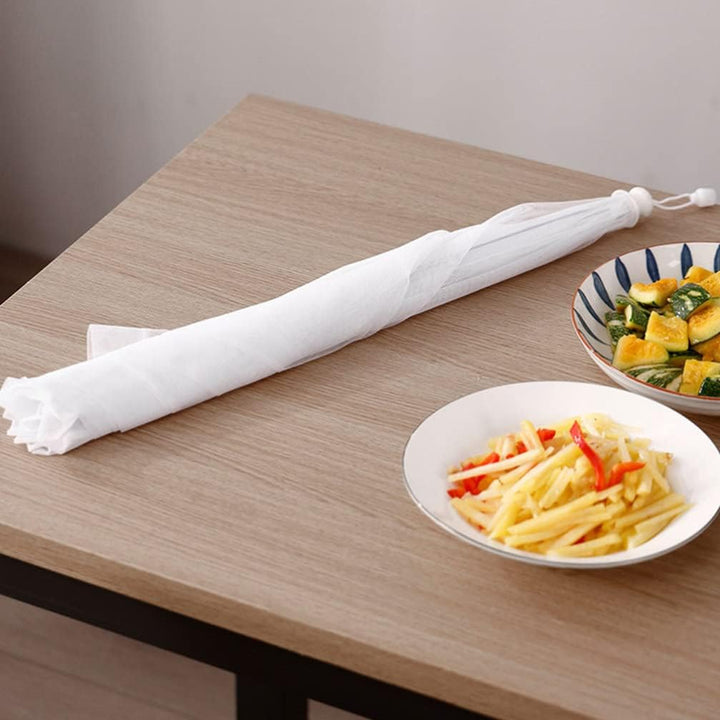 HEMOTON 2 Stücke Fliegenhaube Obst Lebensmittel Abdeckhaube Schirm Kuchen Essen Abdeckung Faltbar Sp
