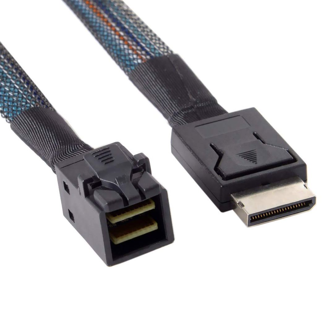 OCuLink PCIe PCI-Express SFF-8611 4i auf SFF-8643 SSD Datenkabel, 50 cm