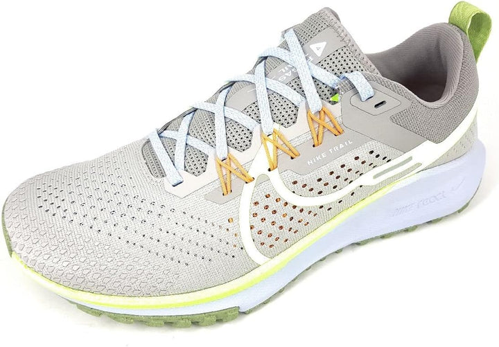 Nike Herren React Pegasus Trail 4 Sneaker 40.5 EU Lt Iron Ore Volt Cobblestone, 40.5 EU Lt Iron Ore