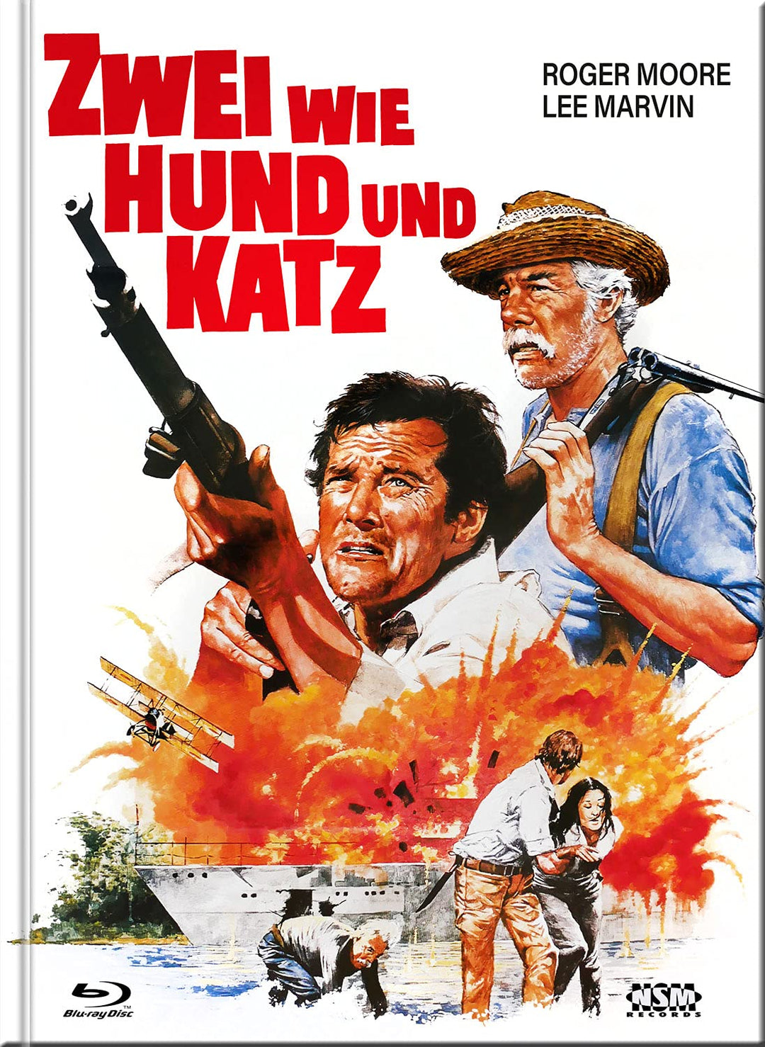 Brüll den Teufel an - Zwei wie Hund und Katz - Shout at the Devil [Blu-Ray+DVD] - uncut - limitierte