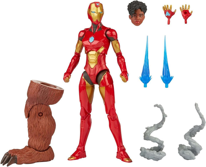 Marvel Hasbro Marvel Legends Serie Ironheart Actionfigur Spielzeug, 15,2 cm, Premium-Design und Arti