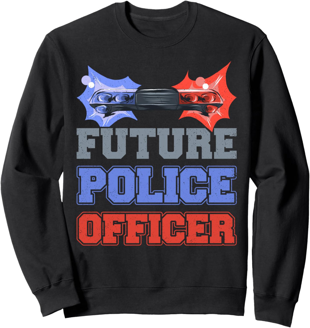 Future Police Officer Geschenk-Idee für Deputys and Help Sherrif Sweatshirt