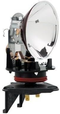 HELLA - Halogen-Rundumkennleuchte - KL 7000 - 12V - blau - Anbau/geschraubt - Stecker: Flachstecker