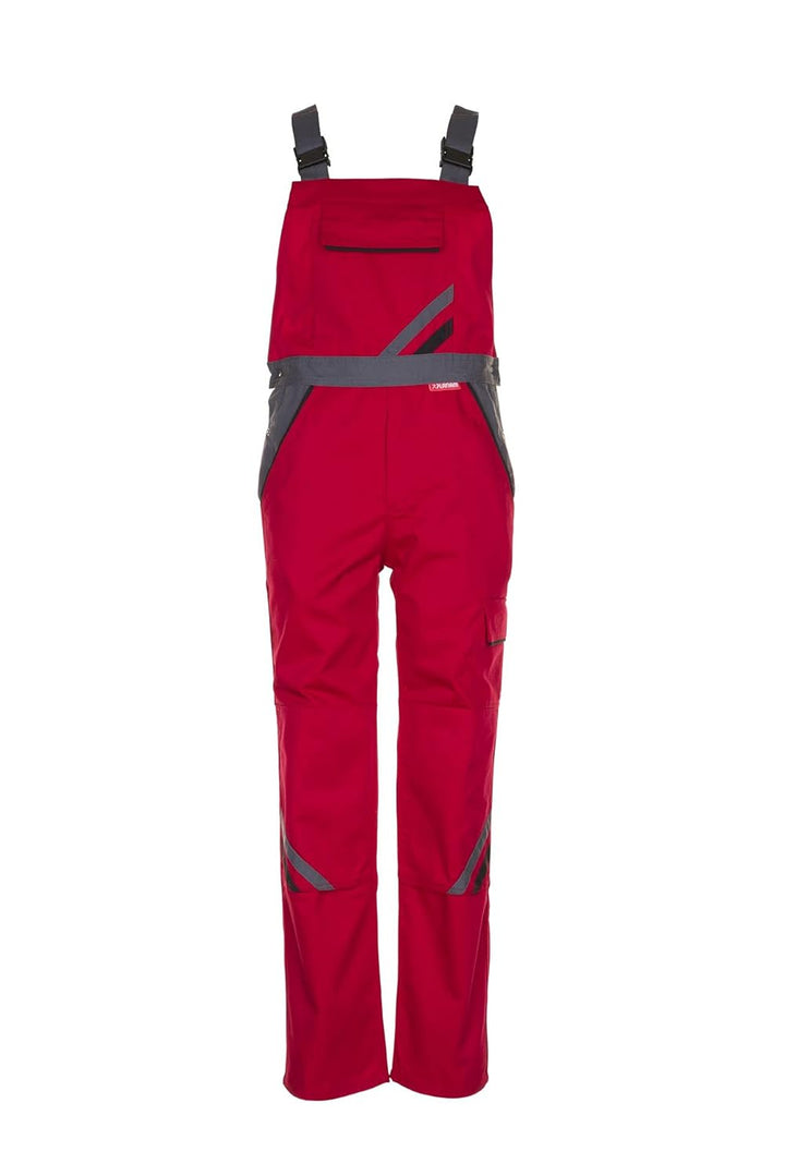 Planam Highline Herren Latzhose rot Schiefer schwarz Modell 2336 Grösse 94 rot/schiefer/schwarz 94,