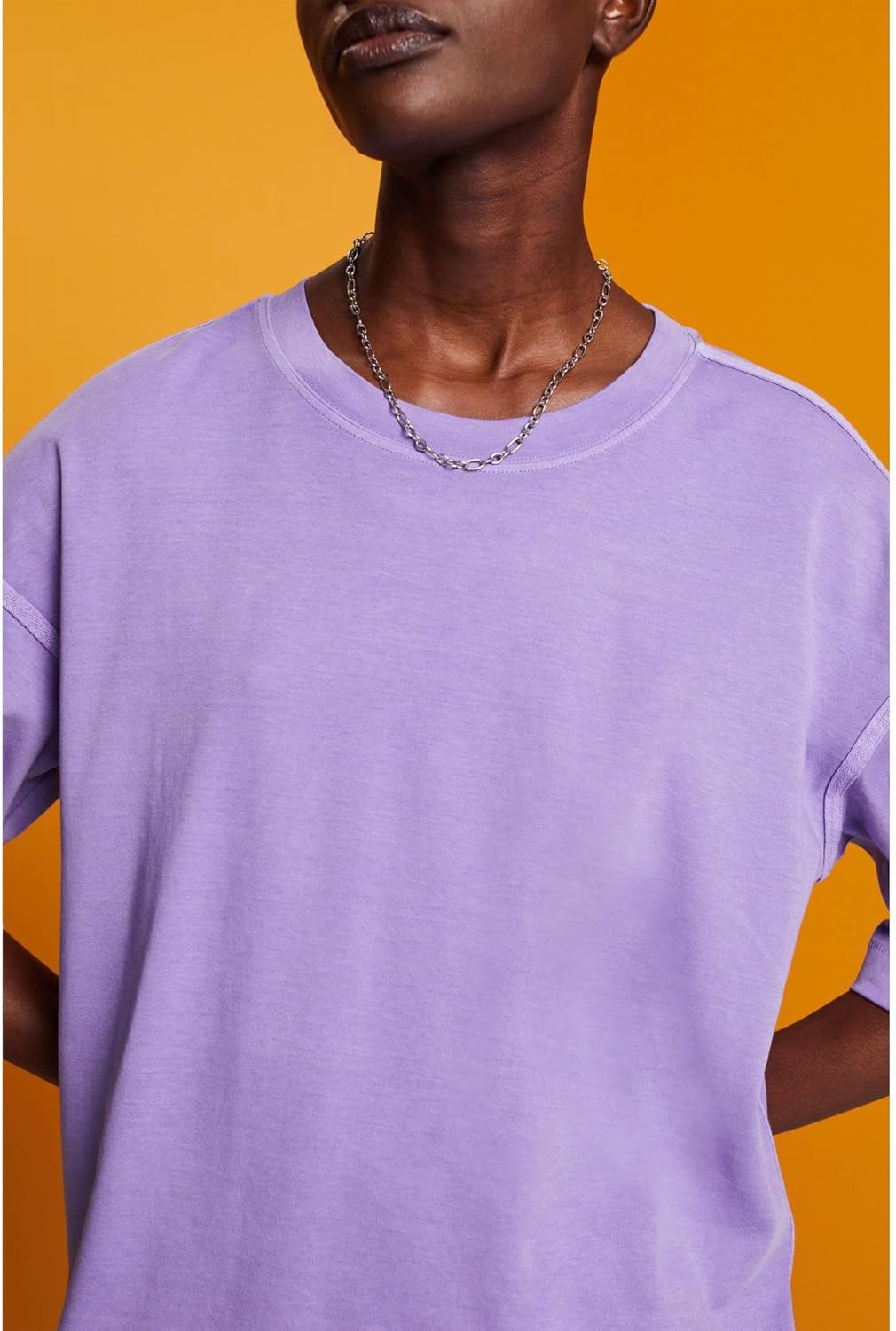 ESPRIT Damen 033ee1k309 T-Shirt XXS 510/Purple, XXS 510/Purple