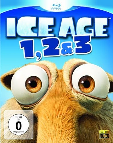 Ice Age 1, 2 & 3 [Blu-ray], Blu-ray