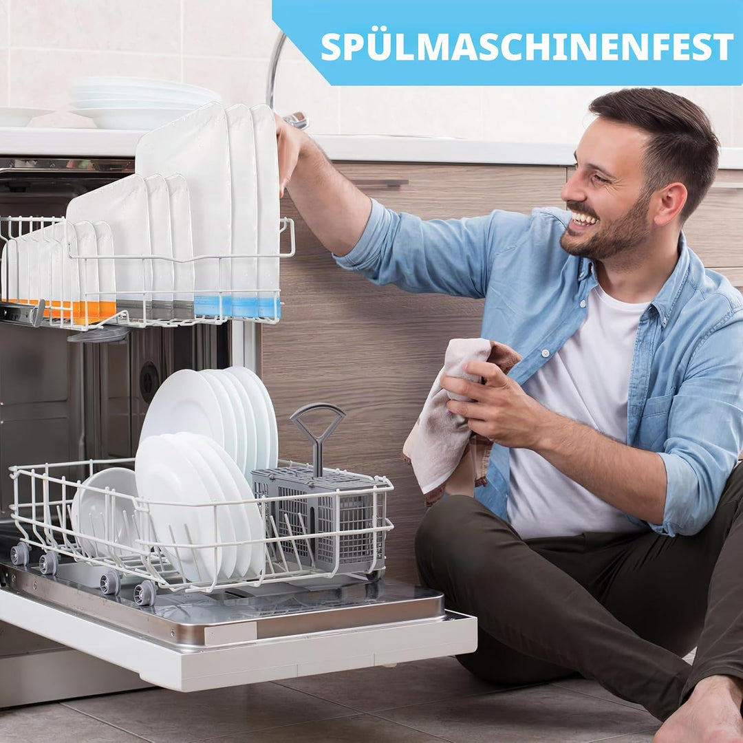 10 Stück spülmaschinenfeste, wiederverwendbare Druckverschlussbeutel, Silikon, auslaufsicher, Gefrie
